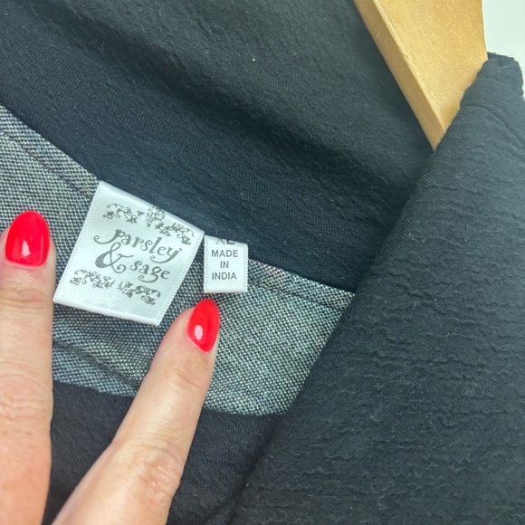 Parsley & Sage Floral Cowl Neck Dress - Picture 8 of 10